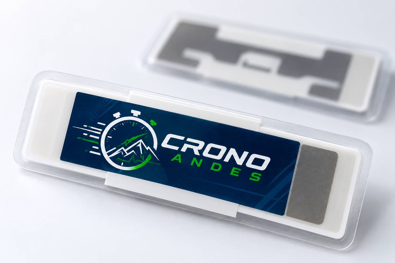 Chip RFID utilizado para cronometraje deportivo